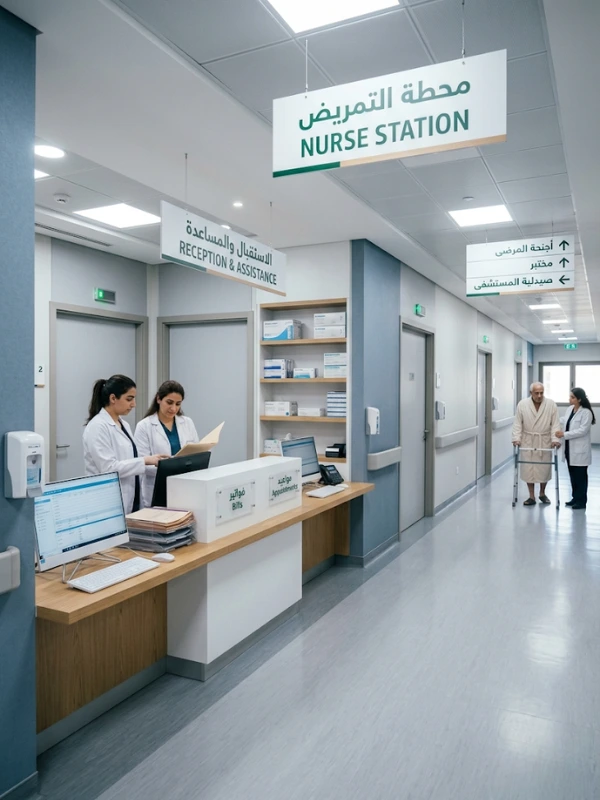 Hospital nurse station